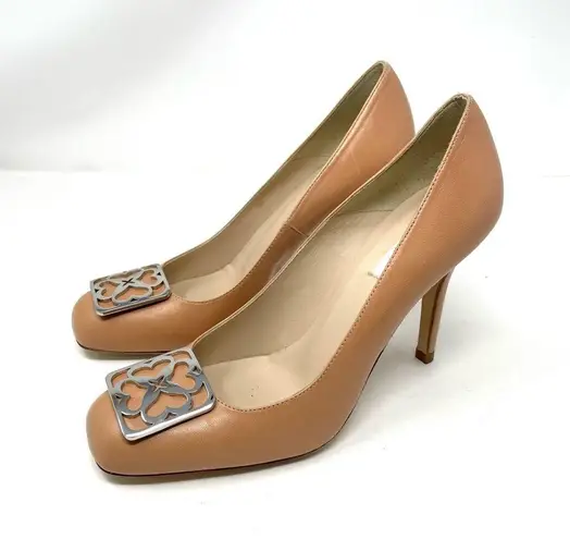 LK Bennett L.K. BENNETT peach heels, size 40, NWOT