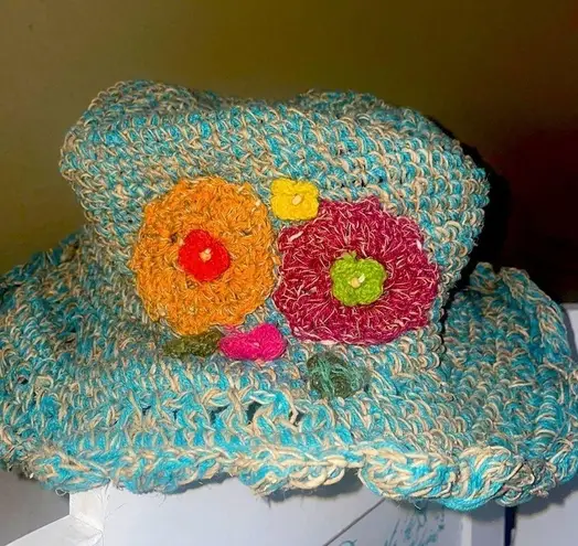 Hemp & Cotton Beach Vacay Hat Made in Nepal