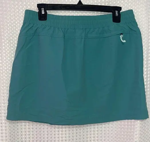 L.L.Bean  Tidewater Skirt-Green-Size SMALL