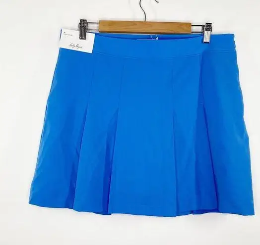 Lady Hagen  Preppy Blue 7” Pleated Fashion Golf Skort Active Womens Size 10