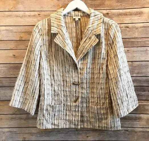 J.Jill  Textured Blazer Size Small