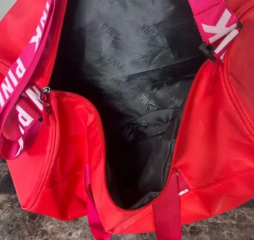 Perfect Duffel Bag with Carry Strap (Picante Red) Red