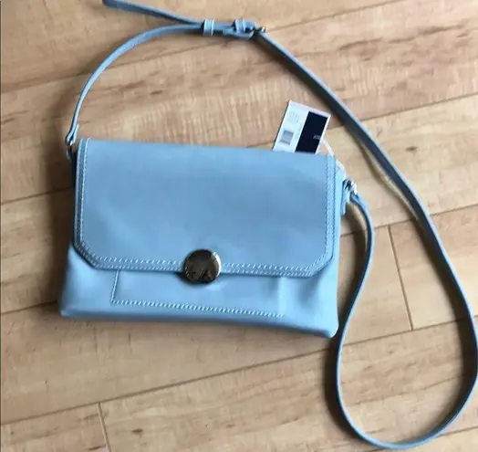 Kaari Blue NEW Shoulder Bag Purse Sky Blue Preppy Crossbody Long Strap 12x8
