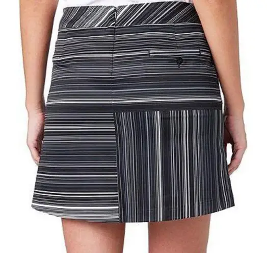 Lady Hagen Empower Variegated Stripe Skort Golf Skirt w Shorts Women’s Size 10