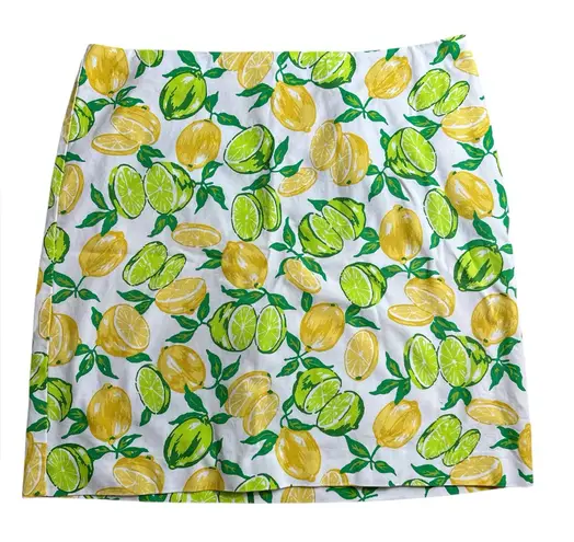 Talbots  Lemon and Lime Pencil Skirt thumbnail 1