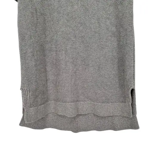 Elk Grey Marle Reis Sweater Tunic Length Knit size XS/S Cotton Wool Crew Neck Gray