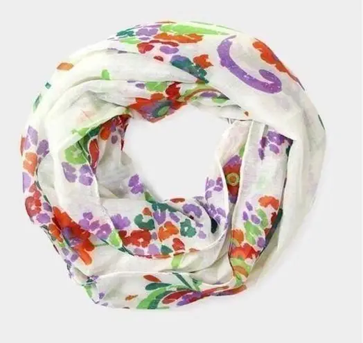 infinity New Womens Boutique Spring Wildflowers Floral  Scarf