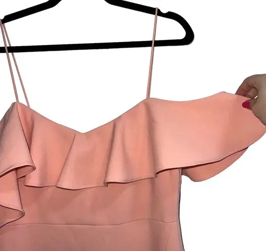 Likely NEW NWT Shania Ruffle Maxi Gown In Peach