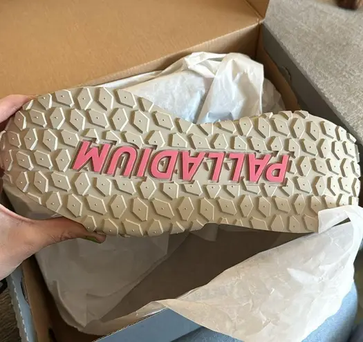 Palladium Troop Runner Sneaker Blue Pink Gray Size 5.5