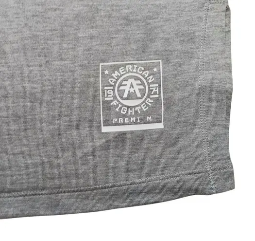 American Fighter Women's Sweatshirt Lightweight Gray Size XS New NWT