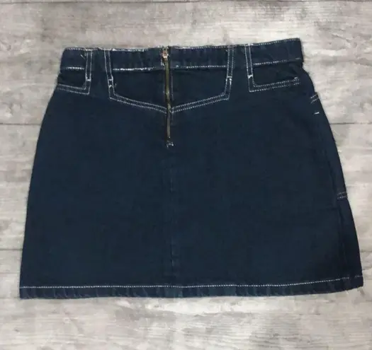 BDG  by urban outfitters dark blue denim skirt Nwot