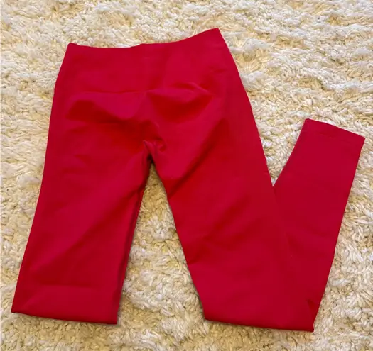 Aurola Hot Pink Sculpt Leggings Red