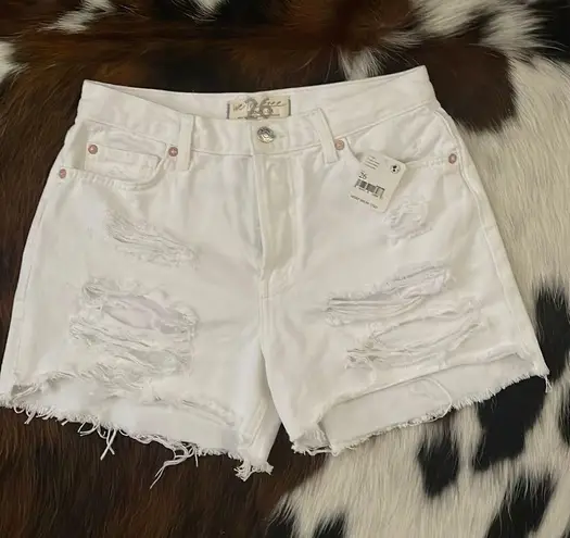 Free People White Shorts