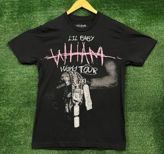 Lil Baby Wham Album World Tour Hip-Hop Tee M