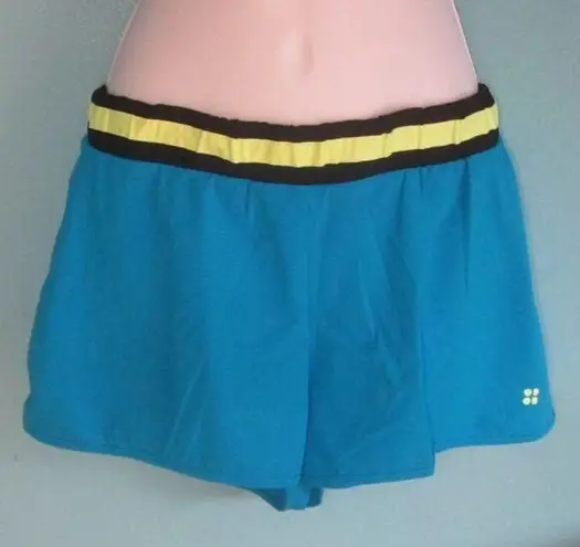 Sweaty Betty  Blue Low Rise Athletic Shorts Size XL