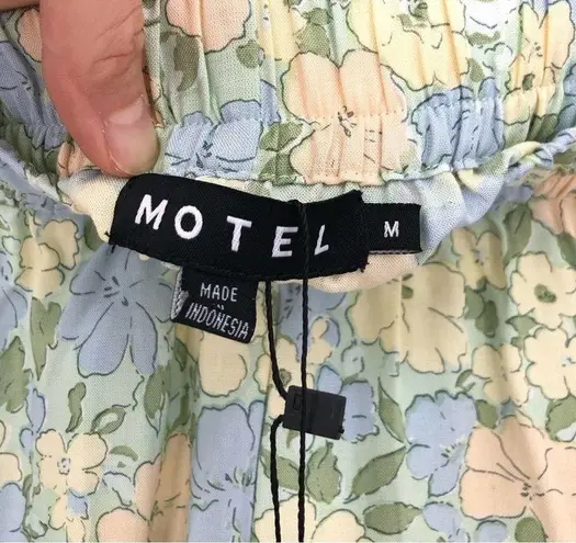 Motel NWT Maisey Short Washed Out Pastel Floral M