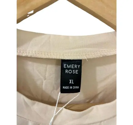 Emory Rose Cowboys & Beer Tshirt Top Sz XL Extra Large NWT Womens