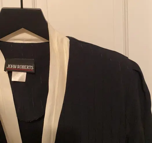 Vintage 90s John Roberts black jacket dress Size undefined