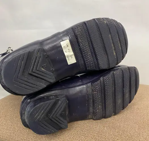 Hunter Original High Gloss Purple Tall Waterproof Rain Boot Size 6 - Image 7