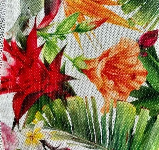 NWT Luisa Ricci Tropical knit Swim Cover …