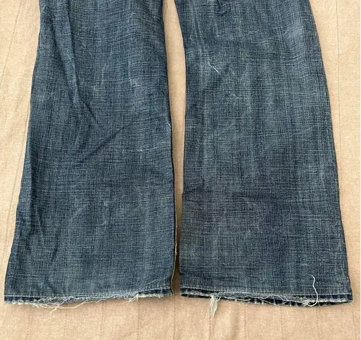 Silver Jeans Grayson Straight Leg jeans distressed baggy grunge edgy punk