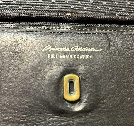 Princess Gardner Full Grain Cowhide Wallet Black