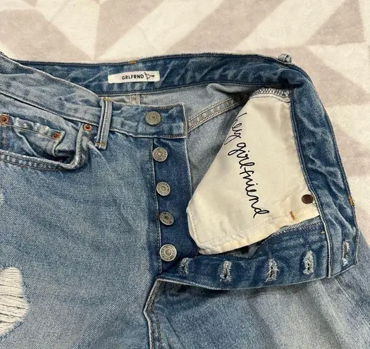 GRLFRND The Karolina High Rise Straight Leg Jeans - A Little More Love