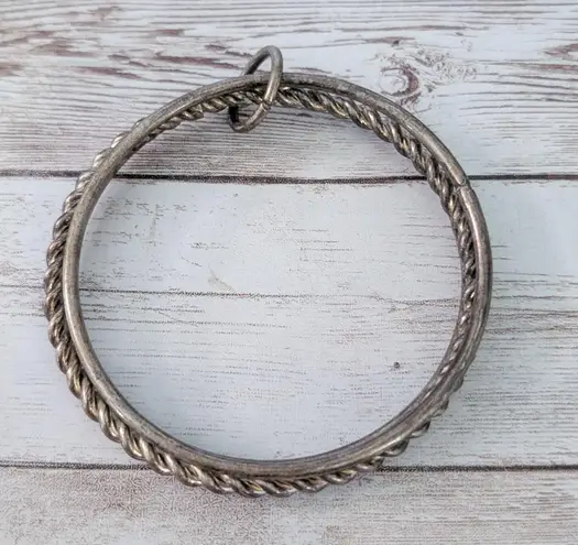 Vintage Bracelet 3 Bangles Linked Together