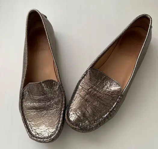 Stuart Weitzman Light gold  Loafers size 6.5