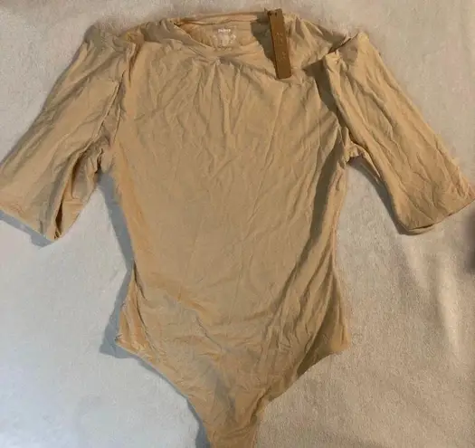 SKIMS Fits Everybody Long Sleeve Bodysuit NWT M