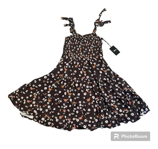 Her Universe Disney The Fox and the Hound Floral Character Allover Print Tank Dress