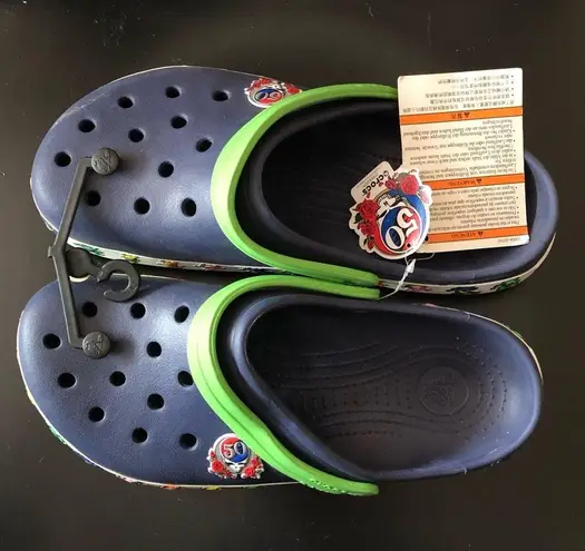 Grateful Dead Crocs 50th Anniversary M9 W11 NWT