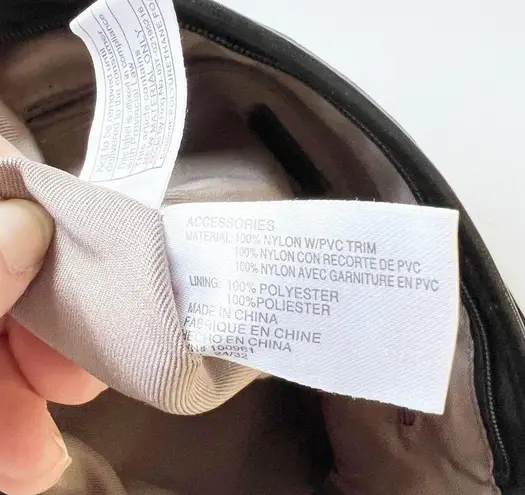 Tutilo Black Nylon Crossbody With Organizer Pocket