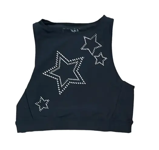 SoulCycle  High Neck Star Sports Bra. Size small