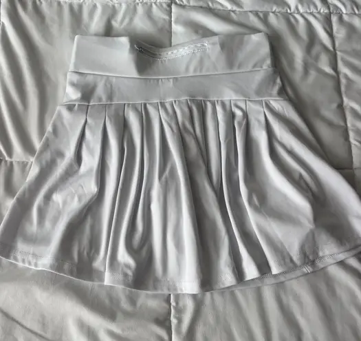 Athletic Skirt White Size M