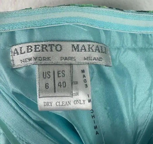 Alberto Makali Strapless Gown Size 6 Sweetheart Prom Special Occasion Formal