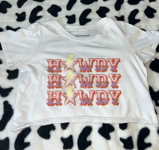 Prince Peter Cropped Retro Howdy Tee