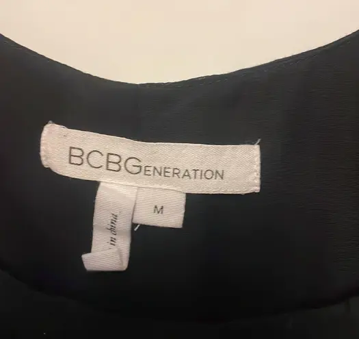 BCBGeneration BCBG black romper