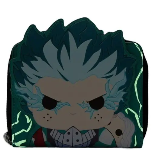 Lounge Fly Funko Pop! by  My Hero Academia Deku Infinity Glow Cosplay Wallet