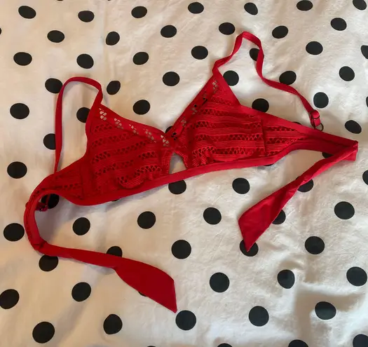 Kenneth Cole Red Bikini Top