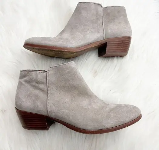 Sam Edelman  Gray Tan Ankle Booties size 8