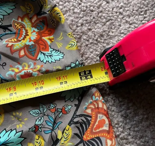 Khan Women’s Colorful Floral Backless Bohemian Tie Bow Sleeveless Midi Dress OS Size undefined