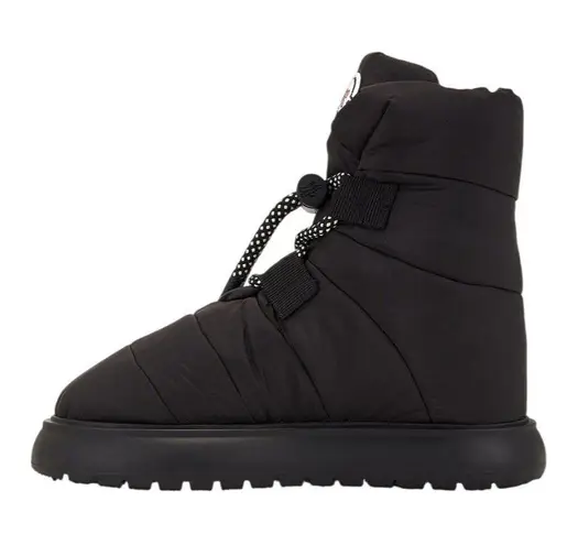 Moncler Gaia Pull Snow Boots in Black 40 New with Box Womens Winter Shoes