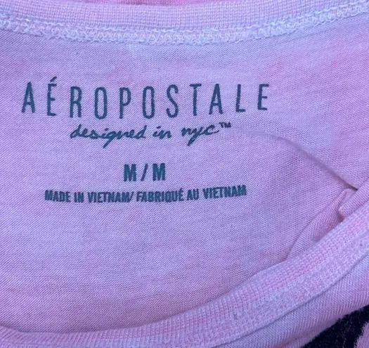 Aeropostale Bananas Pink Banana Muscle Tank Size Medium