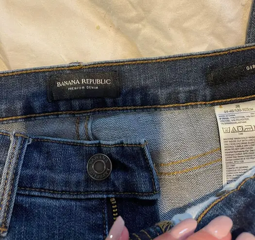 Banana Republic Hand Distressed Jeans