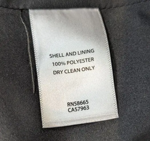 Treasure & Bond Double Breasted Crushed Velvet Blazer Gray Size 2X