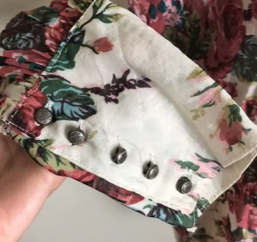 Aratta Silent Journey Diana Tie Neck Top Floral