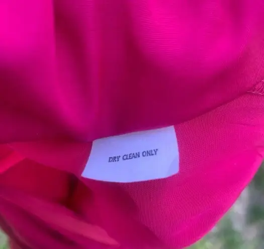 Vintage 70s Signet hot pink high rise paper bag pants Size L