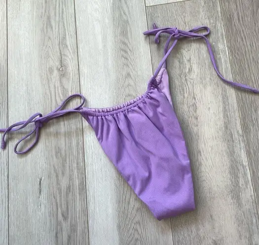 VDM Bikini Bottoms marley reversible womens Purple (large) swim sexy thong beach