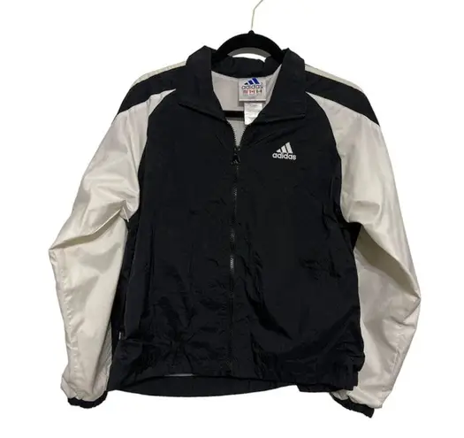 Adidas Vintage  windbreaker fleece lined jacket